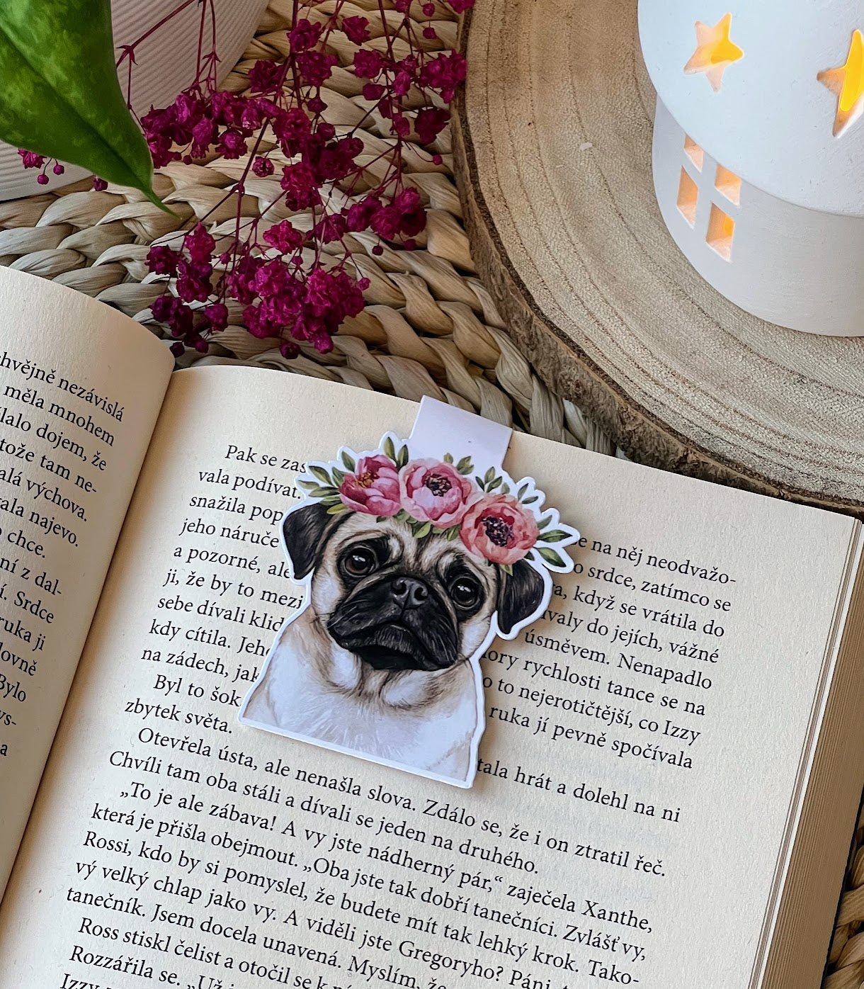 Magnetická záložka - Buldoček