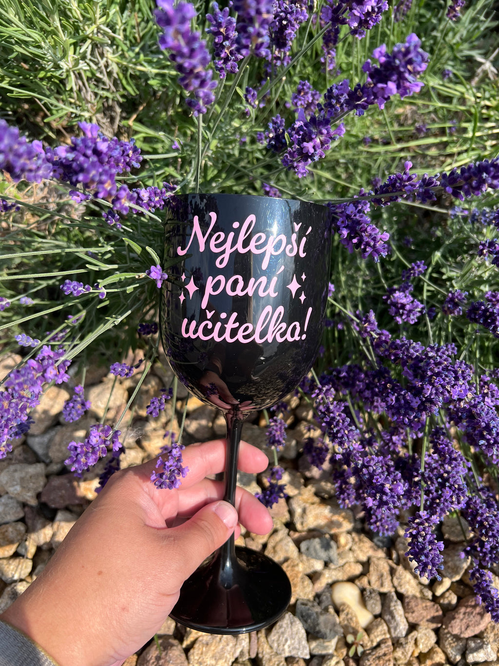 Plastová sklenička - Nejlepší paní učitelka!