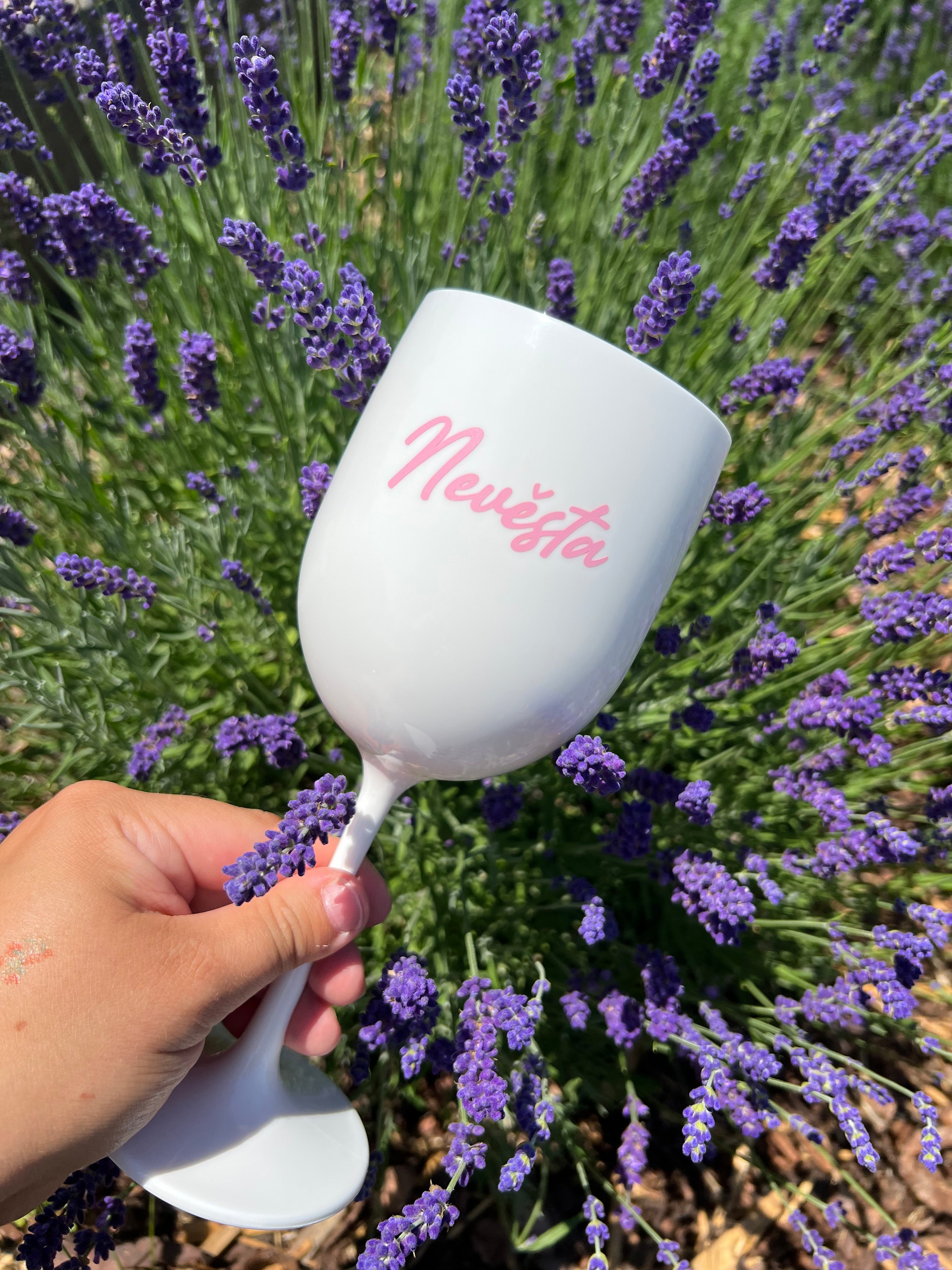 Plastová sklenička - Nevěsta