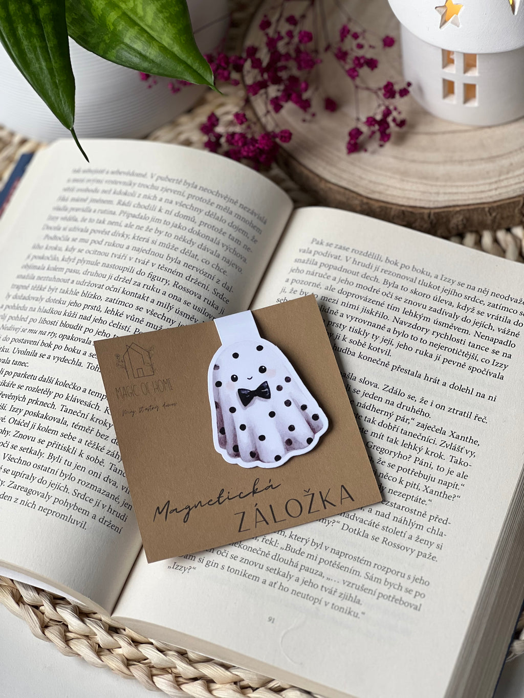 Magnetická záložka - Boo boy