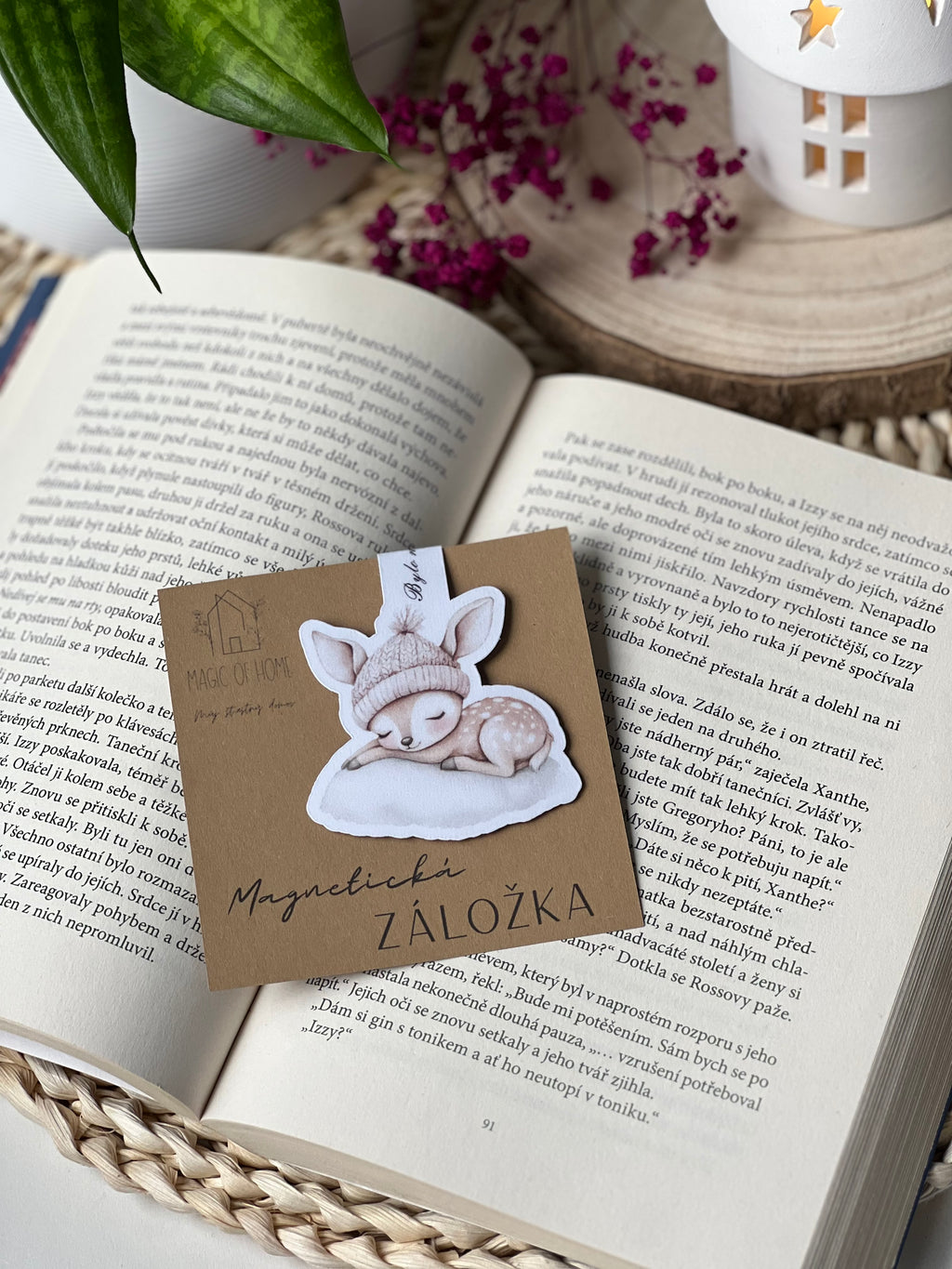 Magnetická záložka - Koloušek