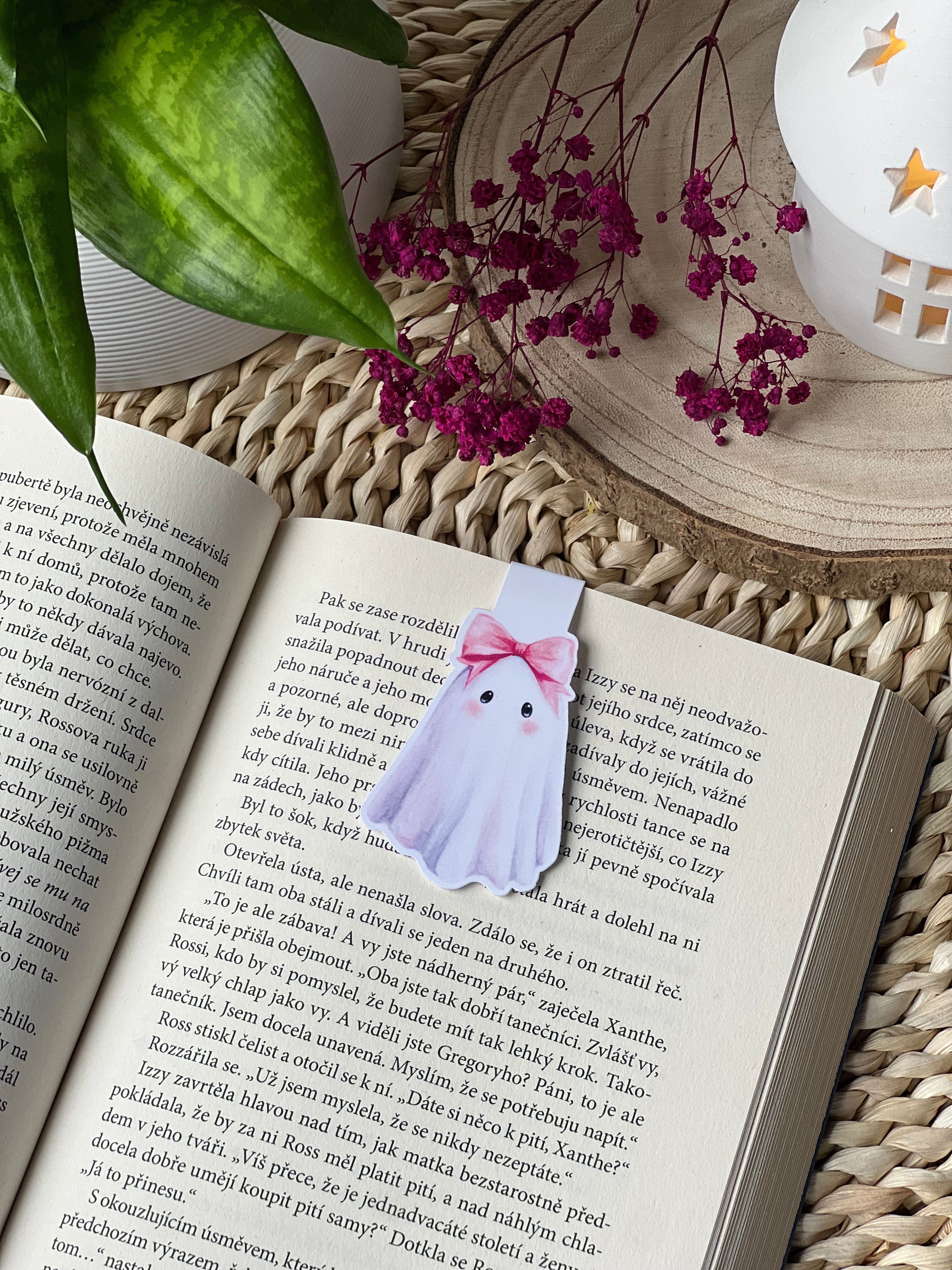 Magnetická záložka - Boo girl