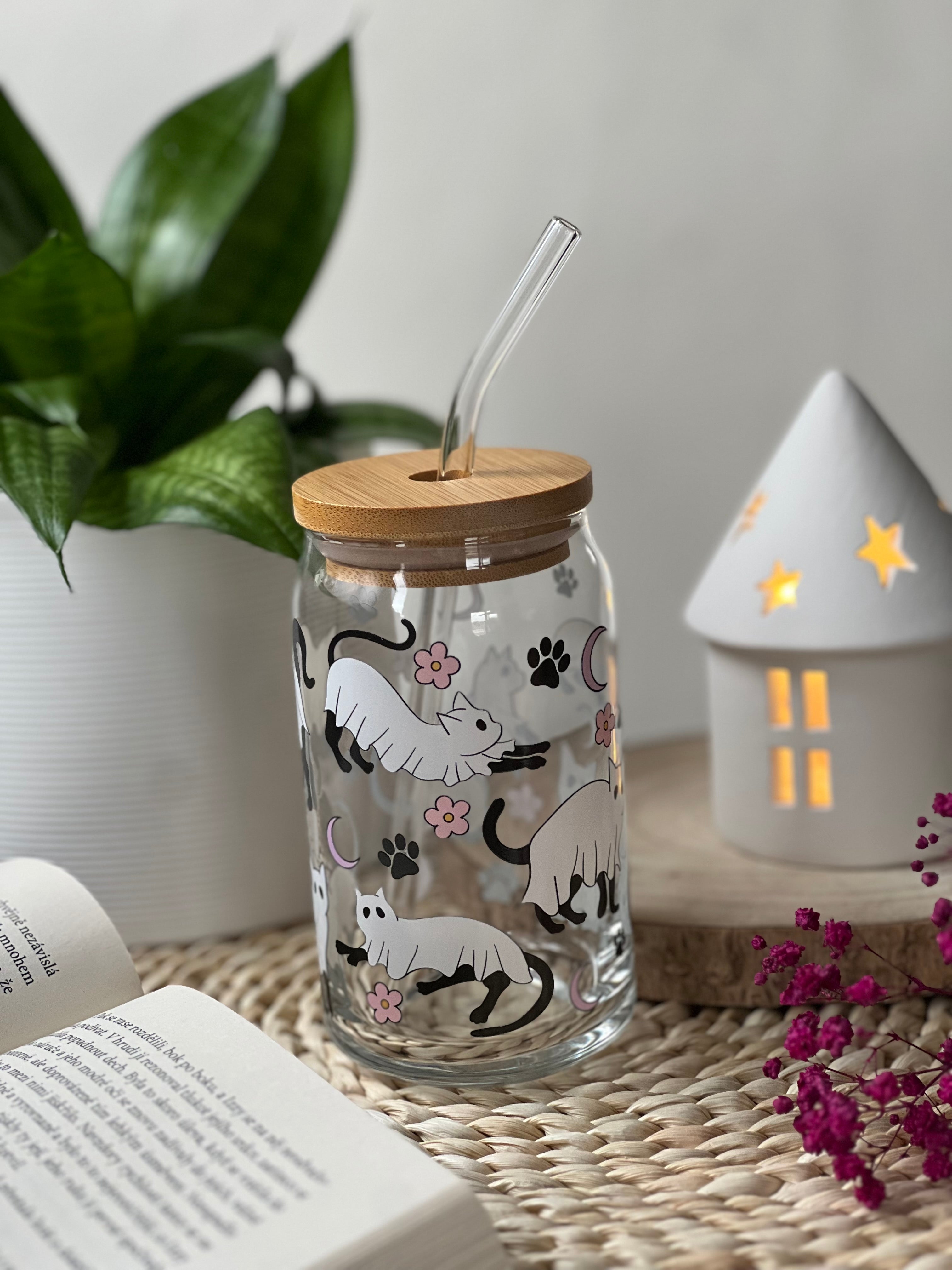 Sklenička - Catboo Latte