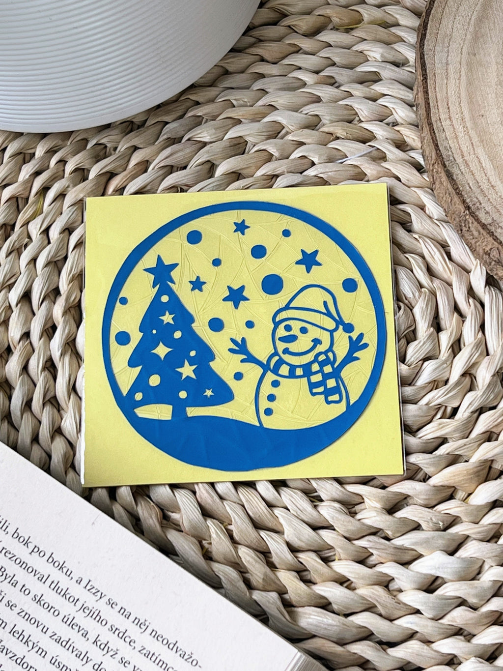 Suncatcher - Sněhulák