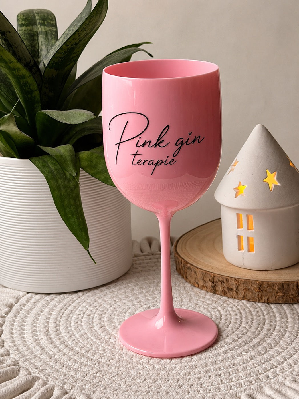 Nerozbitná sklenička - Pink gin