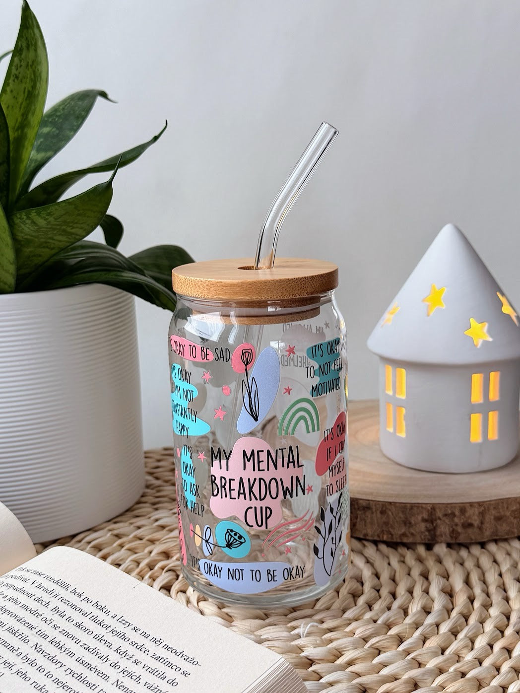 Sklenička - My mental breakdown cup