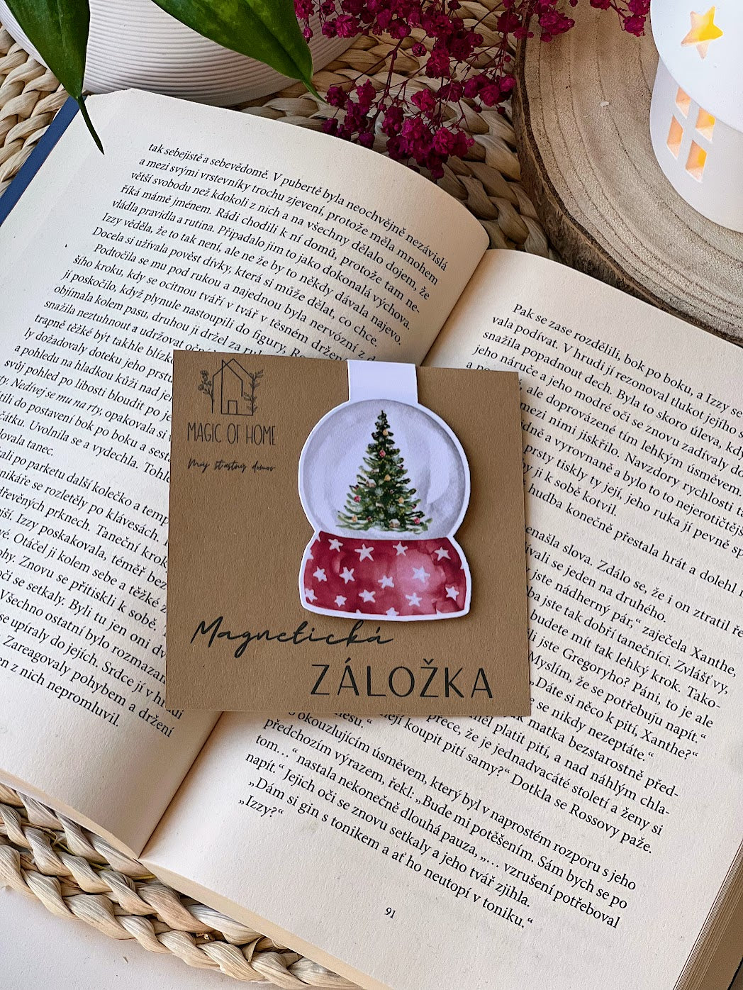 Magnetická záložka - Sněžítko