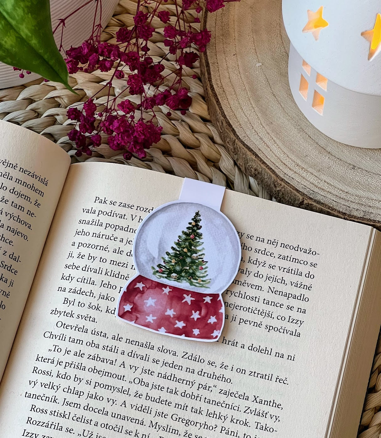 Magnetická záložka - Sněžítko