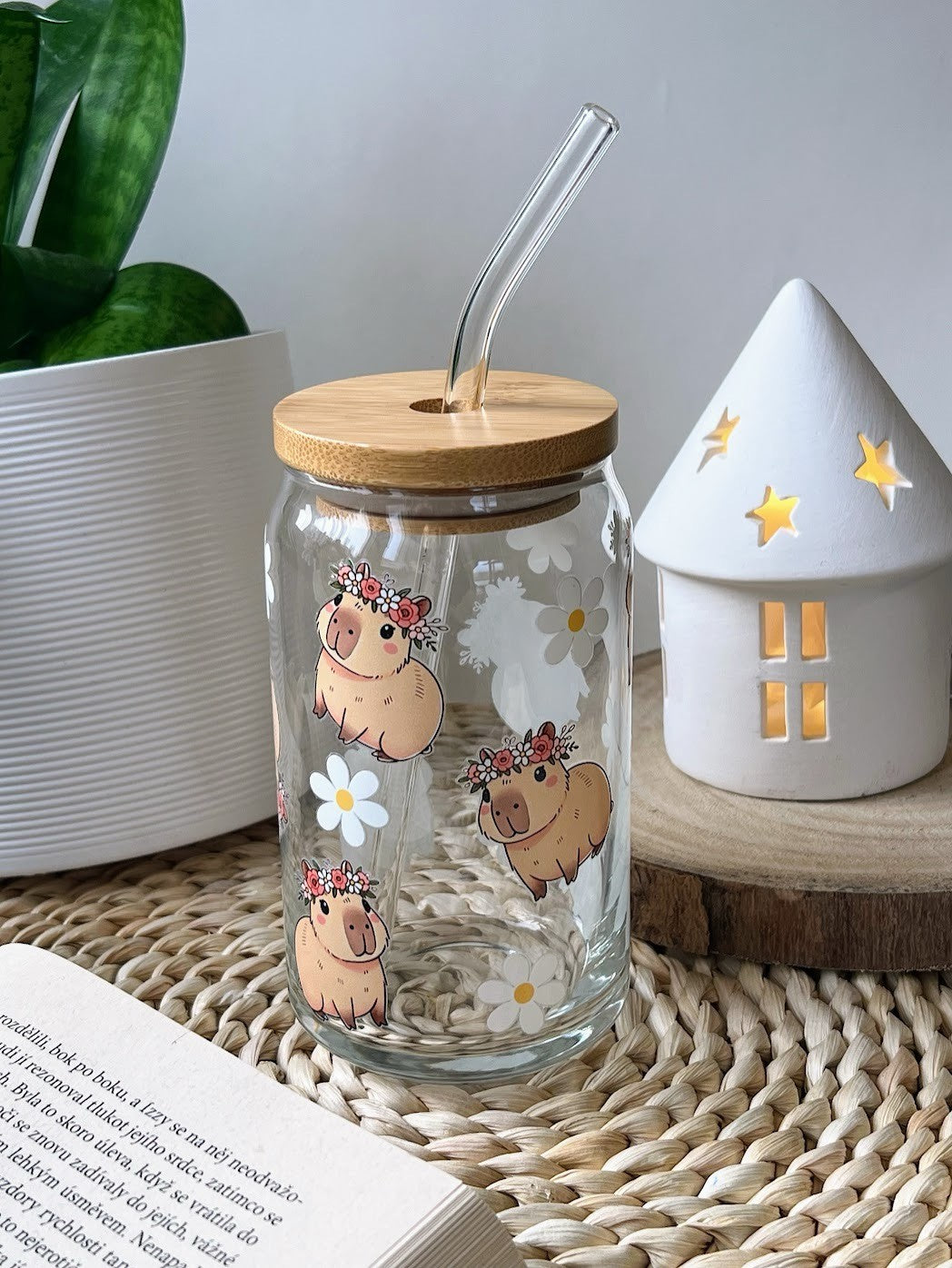 Sklenička - Sweet Kapybara