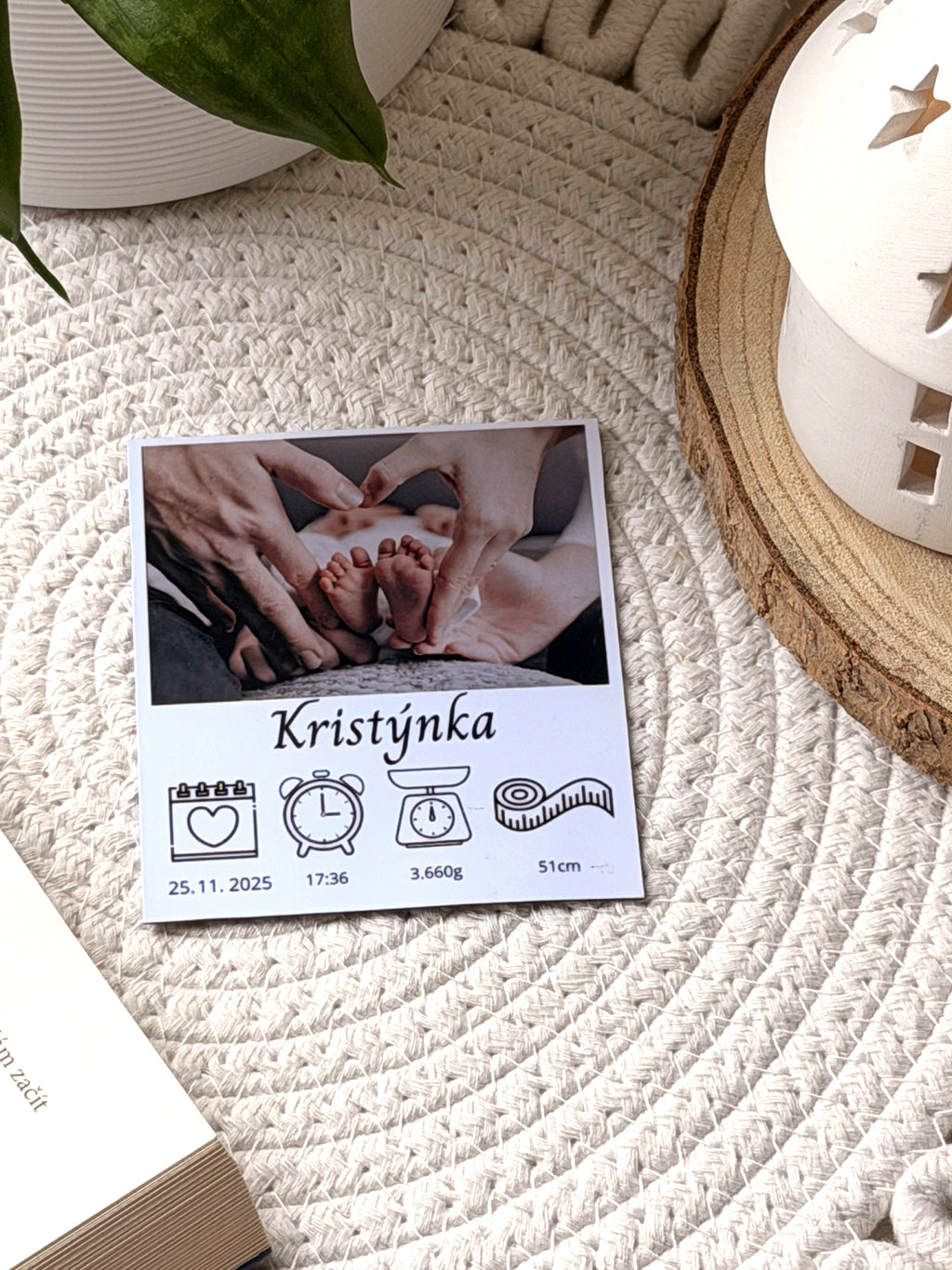 Personalizovaná magnetka s vlastní fotkou